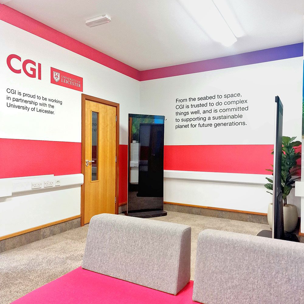 Custom Printed Wallpaper CGI x Associate Events