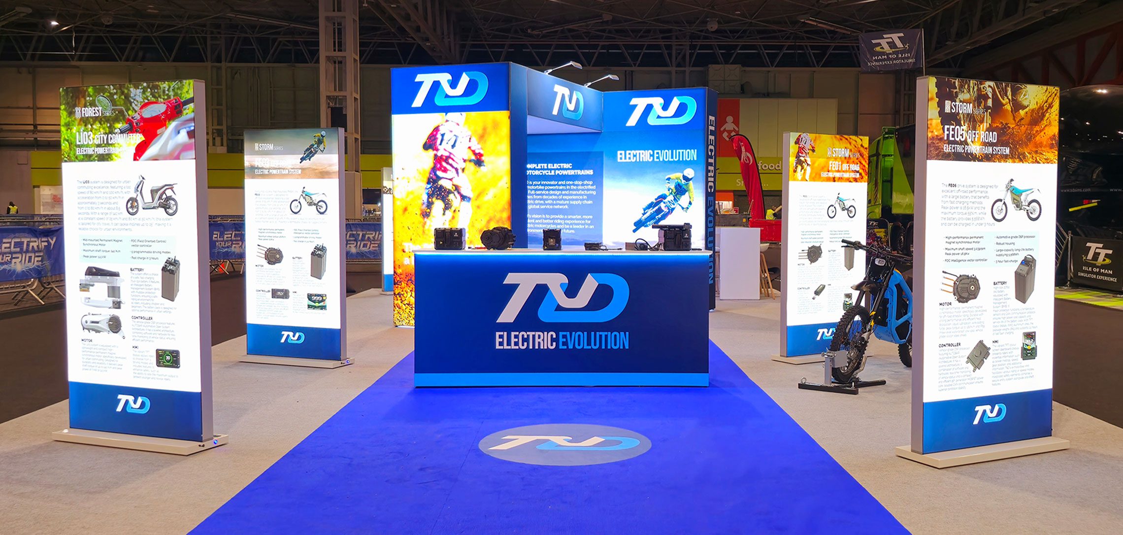 Exhibition Stand Hire NEC Birmingham Motorcycle Live 2024