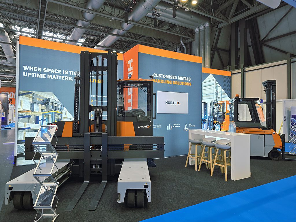Hubtex Modular Exhibition Stand Hire NEC Birmingham